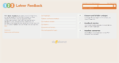 Desktop Screenshot of 123lehrerfeedback.de